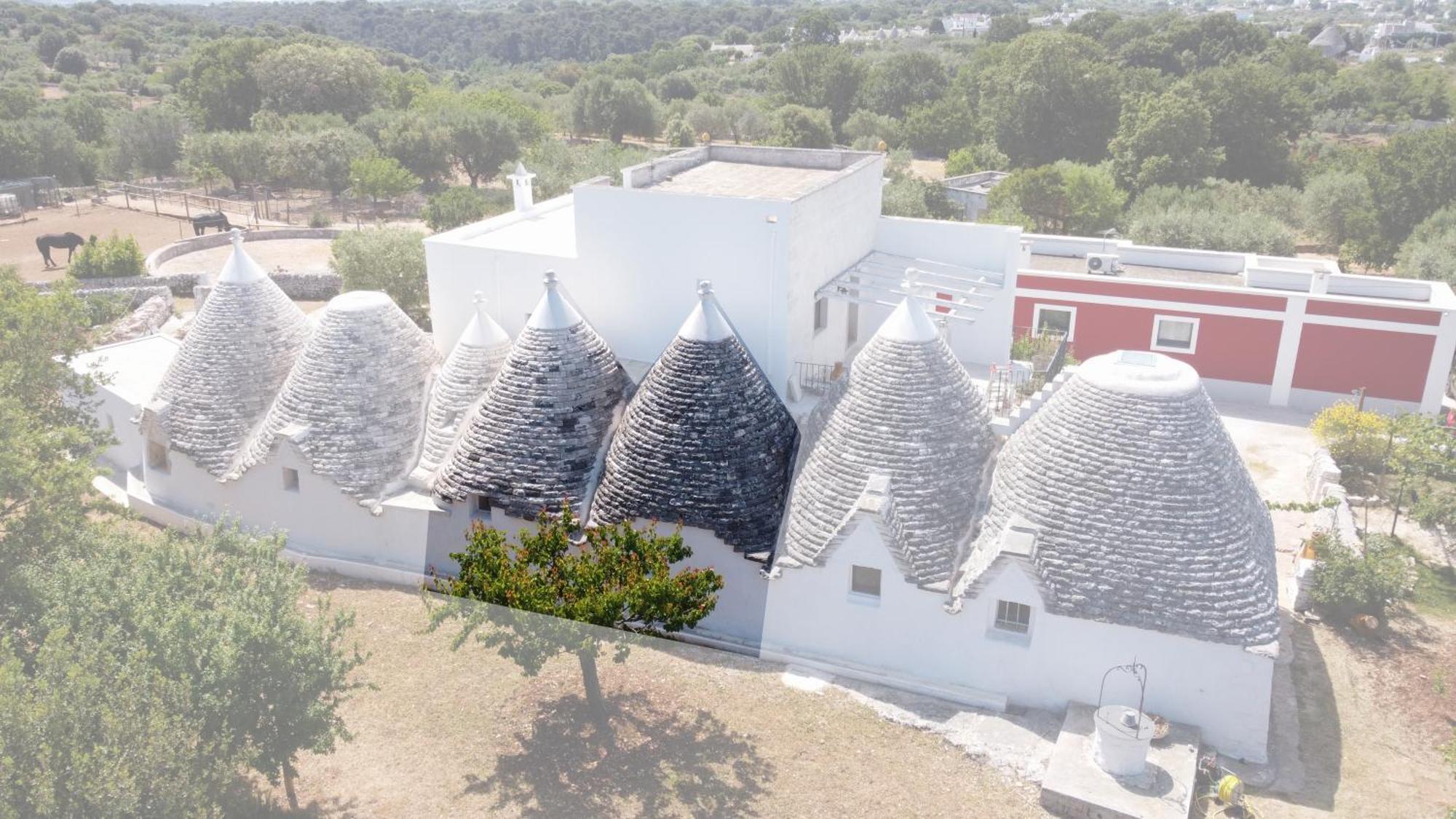 Masseria Trulli Sull'Aia Cisternino Luaran gambar